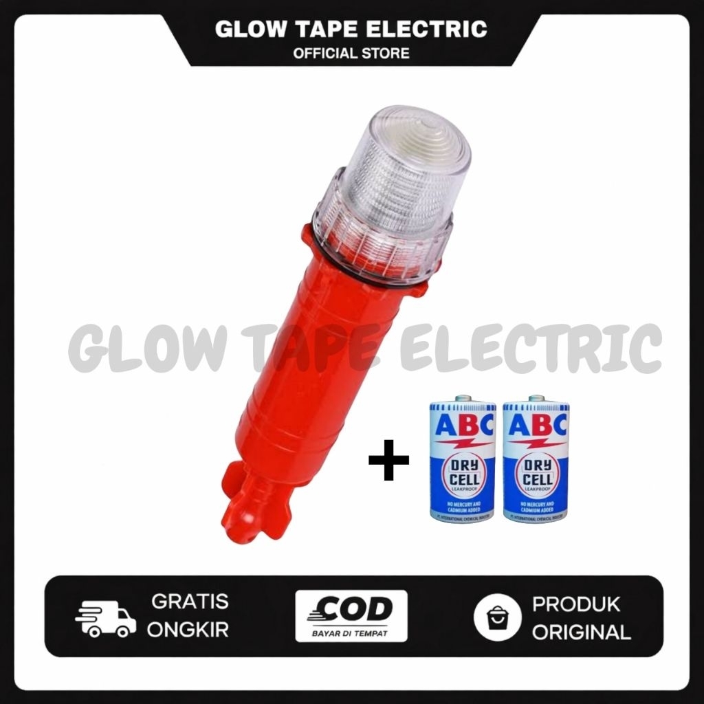 Lampu Jaring Nelayan Fisnet Sight- Lampu penanda Jaring 3warna