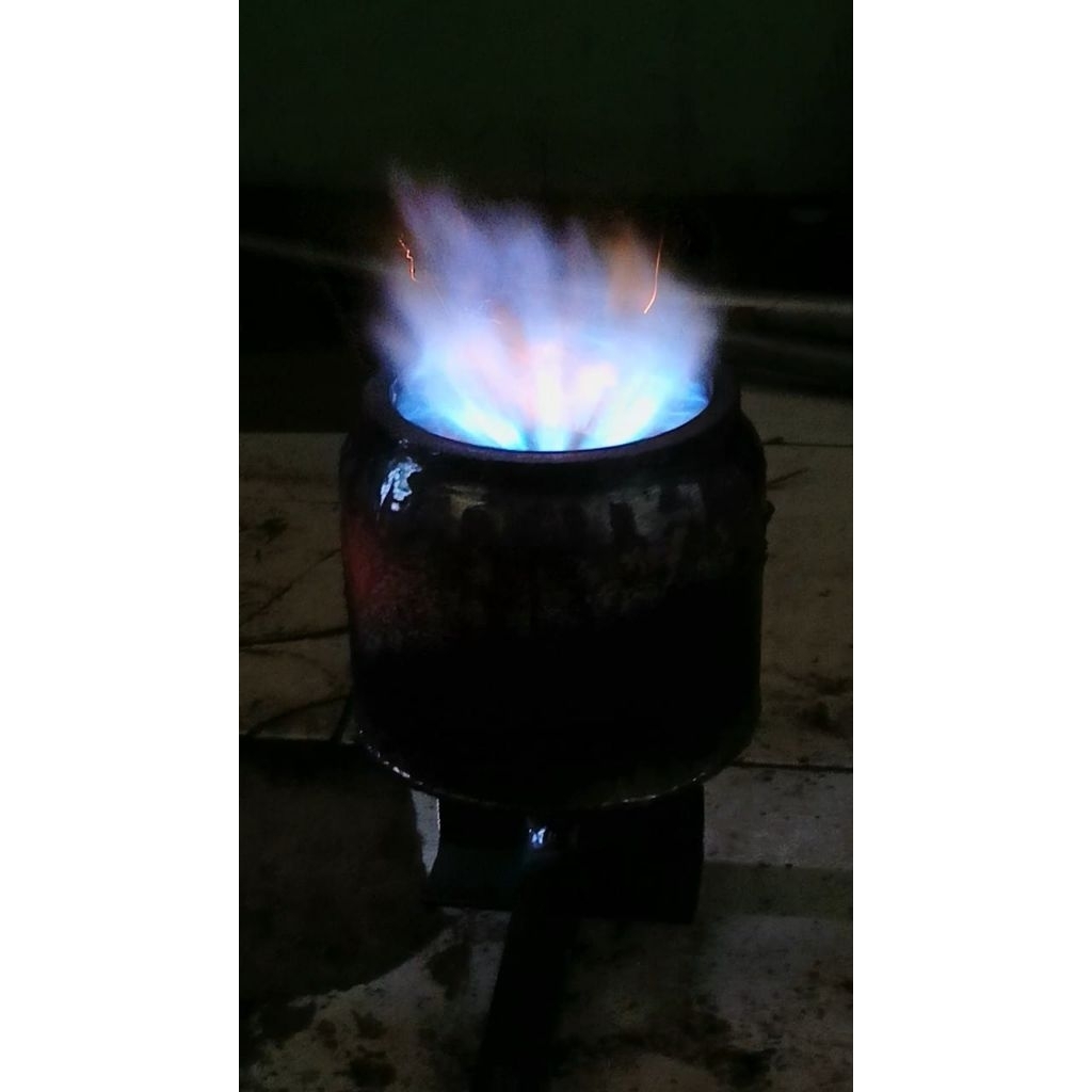 tungku kompor oli 5" tnpa blower