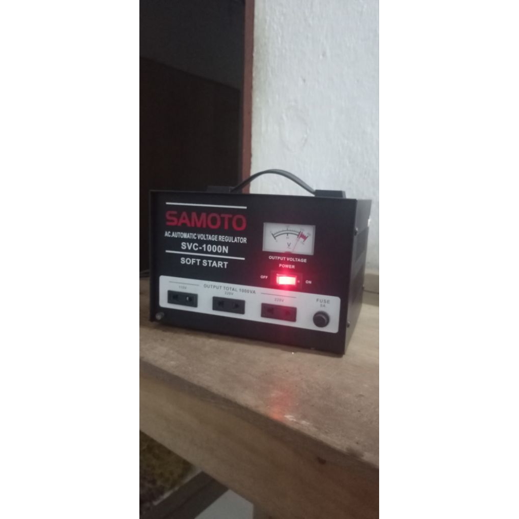 STABILIZER STAVOLT SAMOTO 1000 VA BEKAS NORMAL