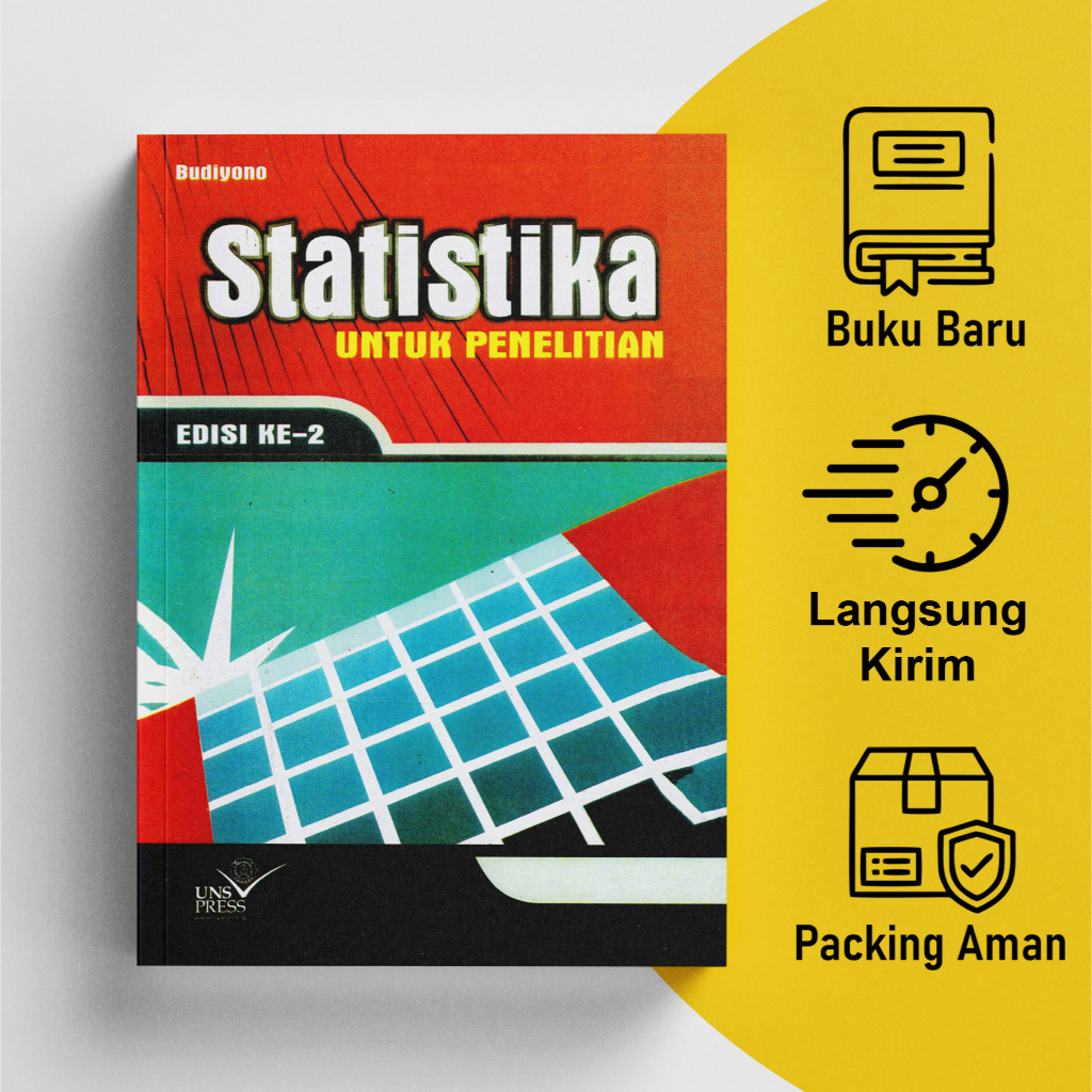 Statistika Untuk Penelitian Budiyono Edisi 2 - Oleh Budiyono