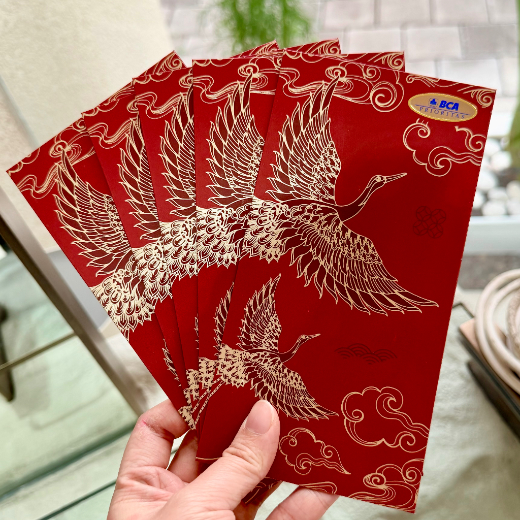 1 LEMBAR AMPLOP ANGPAO BCA PRIORITAS 2026 / HONGBAO SINCIA IMLEK