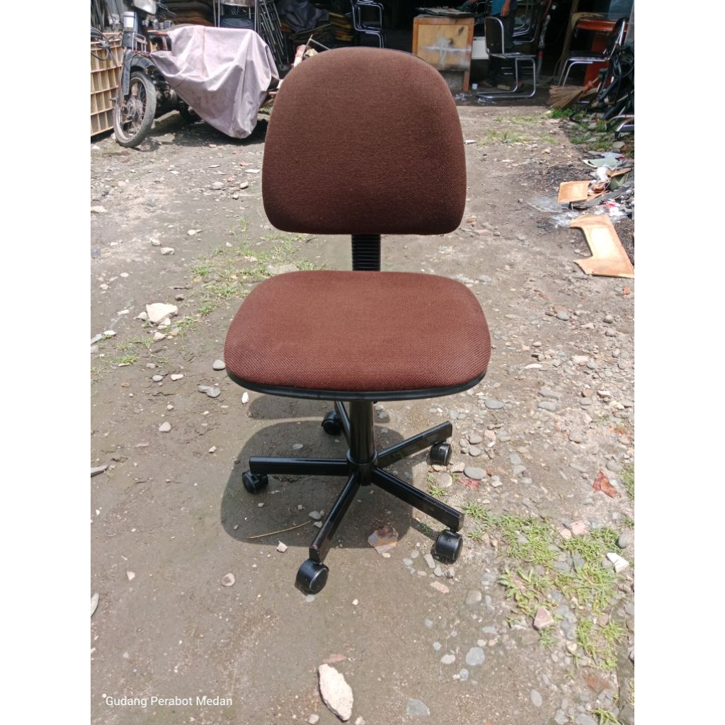 Kursi Kantor Murah/Bangku Hidrolik Kantor/ Kursi Putar Kerja Bekas Murah
