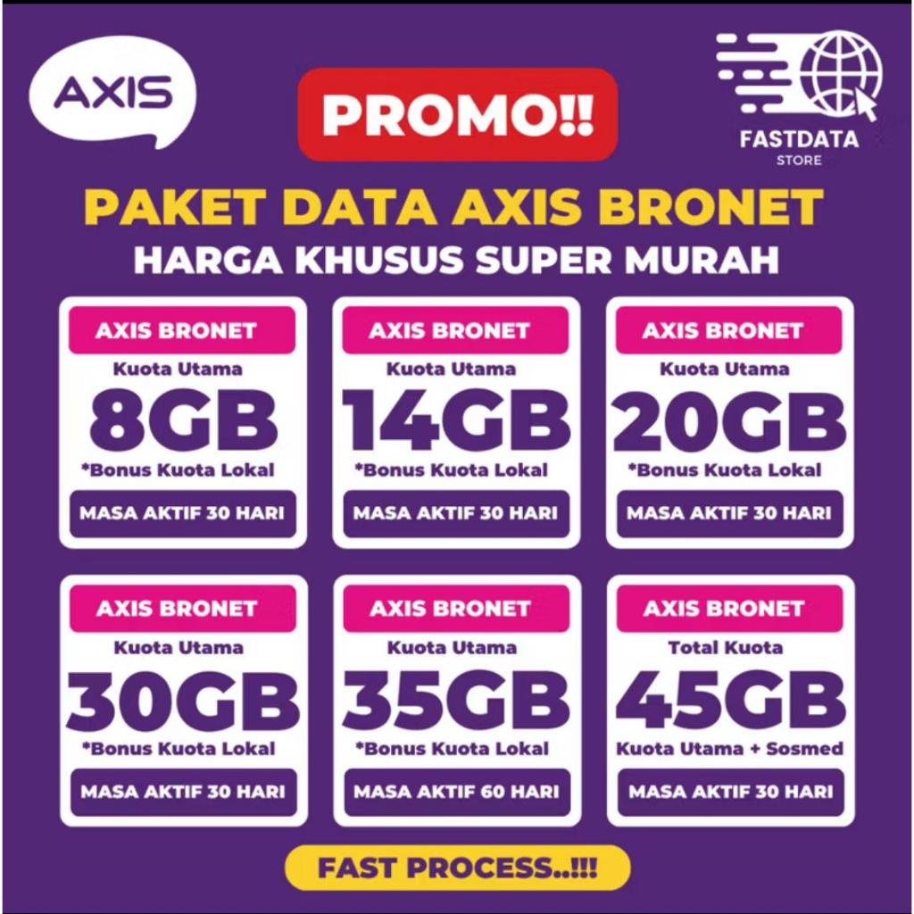 GROSIR Voucher AXIS AIGO Murah - Agen Kuota AXIS Nasional - Ready Stok Partai Voucher Fisik AXIS Bro