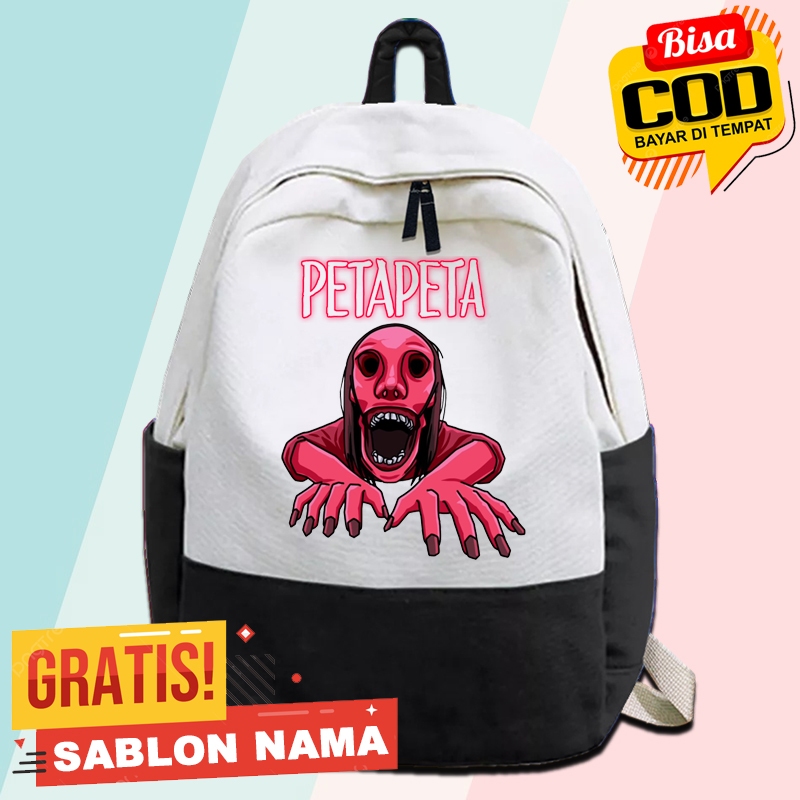TAS RANSEL ANAK PETA PETA SCHOOL OF NIGHTMARE
