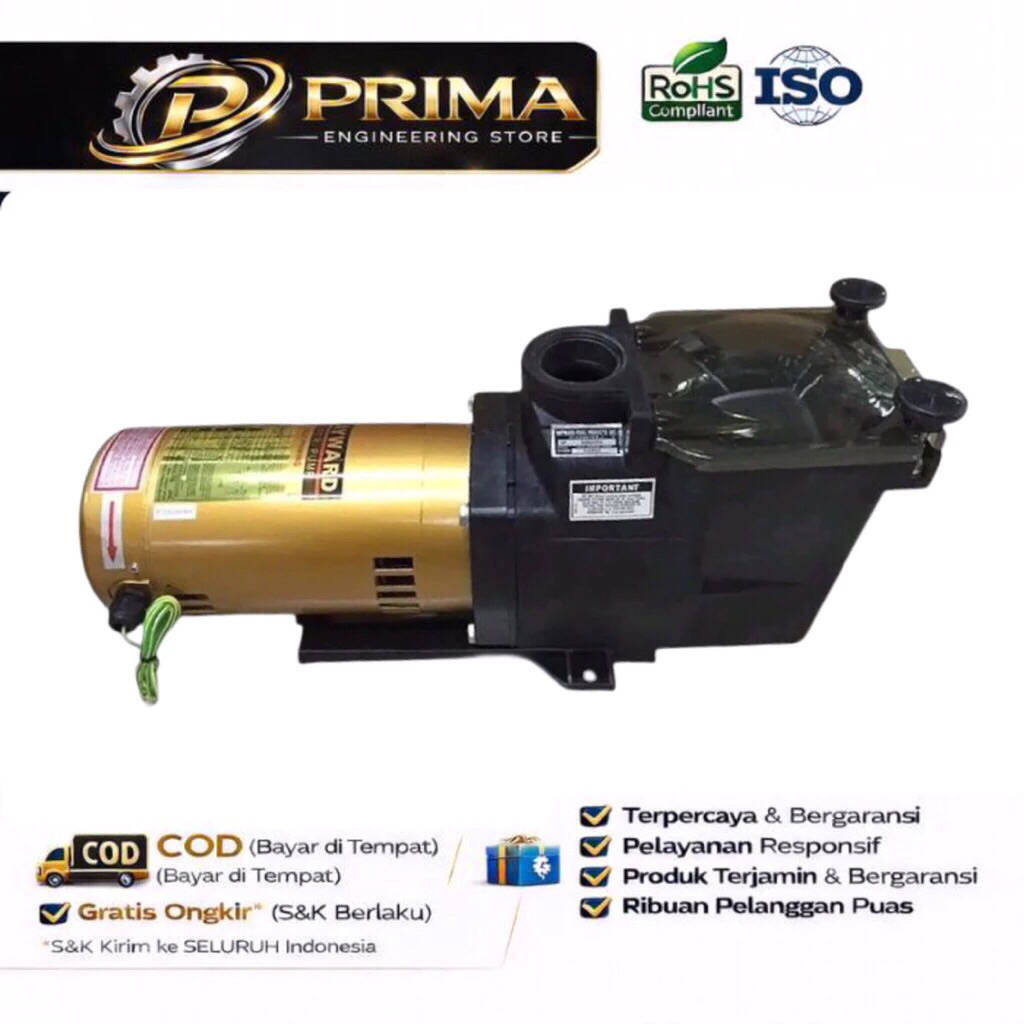 SAA - POMPA HAYWARD 1HP 1 HP SUPER PUMP SP1005 HAYWARD SUPER PUMP 1 HP - Hyward 3Hp 380V