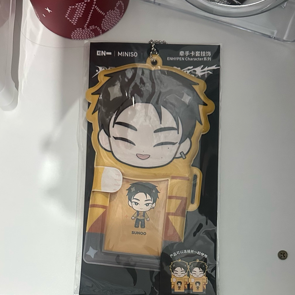 ENHYPEN X MINISO SUNOO CARTOON CARD HOLDER
