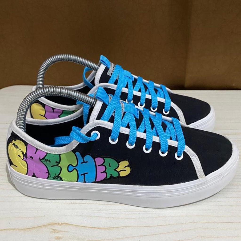 Sepatu Second-PRELOVED Skechers Jeremyville x V'Lites Low Top Size 38