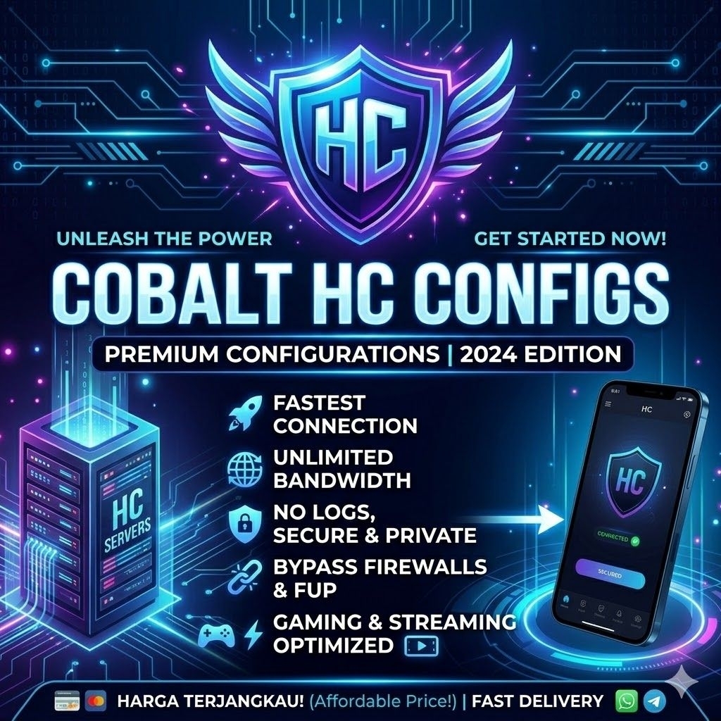 CONFIG PREMIUM HTTP CUSTOM SSH/V2RAY/TROJAN DLL