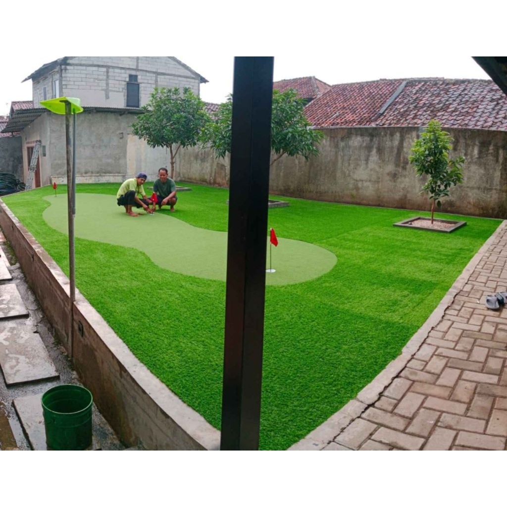 Paket Jasa Pembuatan Mini Golf Indoor/Outdoor - Rumput Sintetis Premium