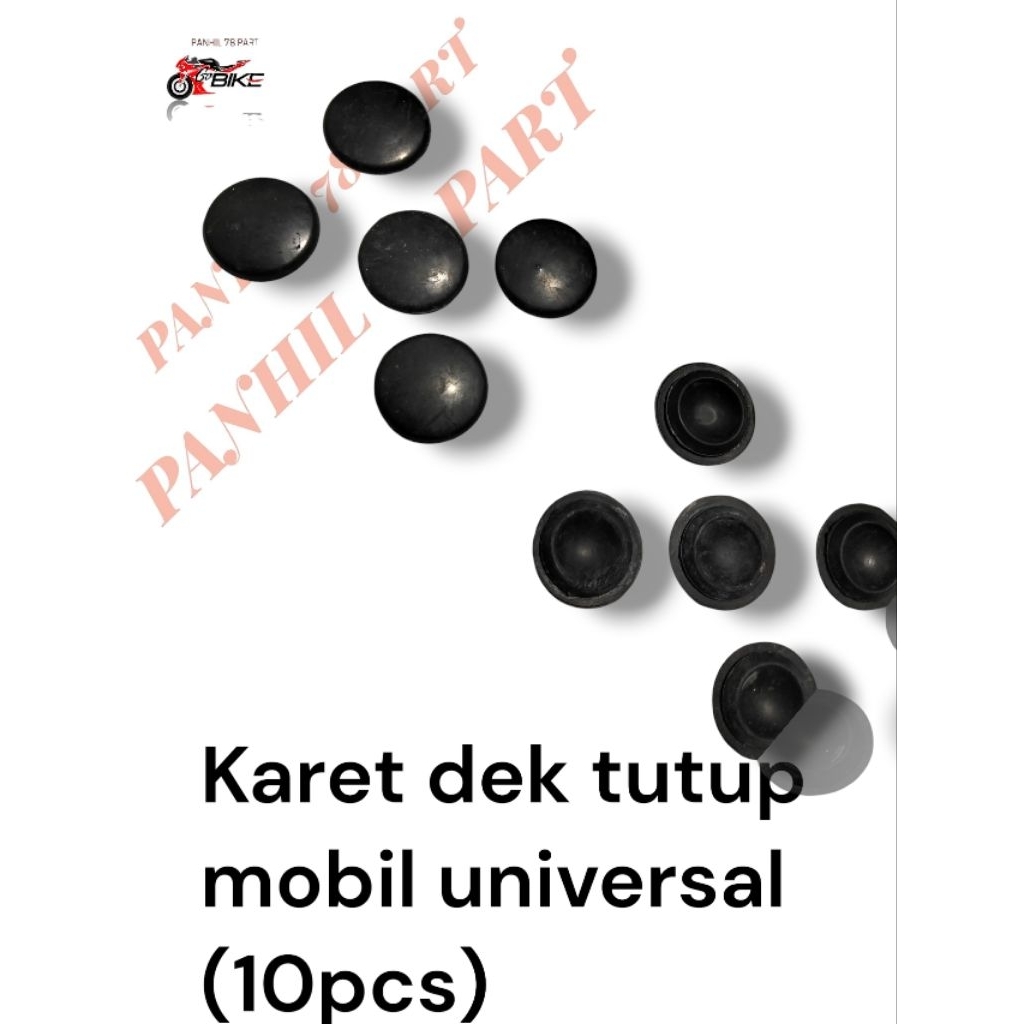 Karet Dek-Tutup Lubang Lantai-Kabin Mobil 38 mm 28 mm