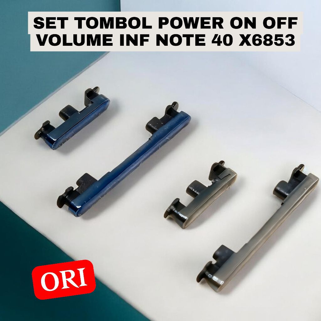 SET TOMBOL LUAR ON OFF VOLUME FOR INFINIX NOTE 40 4G X6853 - SIDE BUTTON INFINIX X6853 / NOTE 40 POW