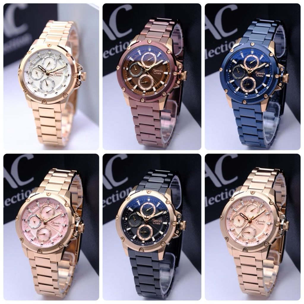 AC6564 Jam Tangan Wanita Alexandre Christie 6564