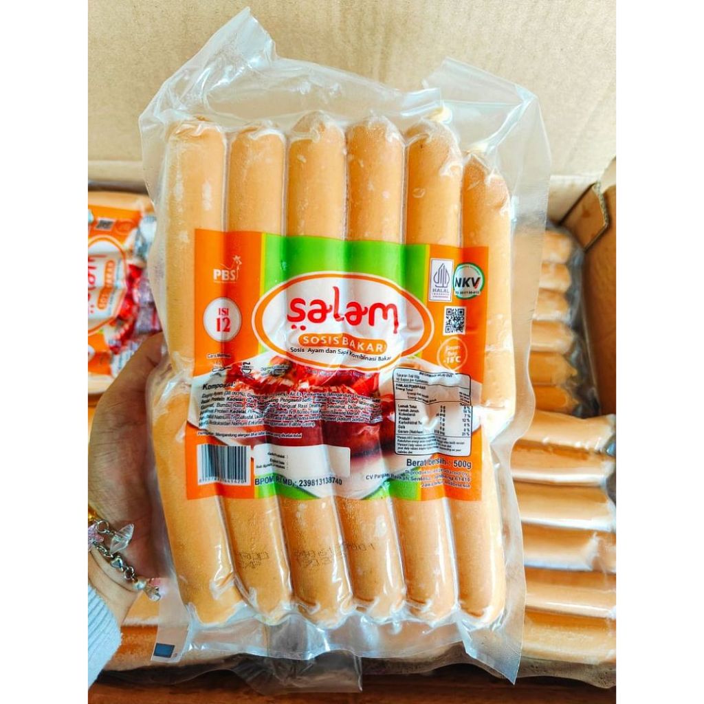 Salam Sosis Bakar Isi 12
