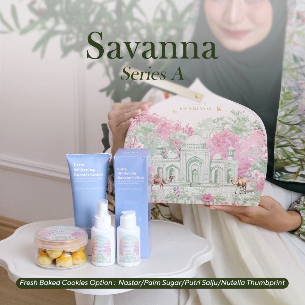 PHARMAESTHETIC.ID - Raya Hampers Savanna Series | Idul Fitri Eid Mubarak Kado Lebaran Premium Toples