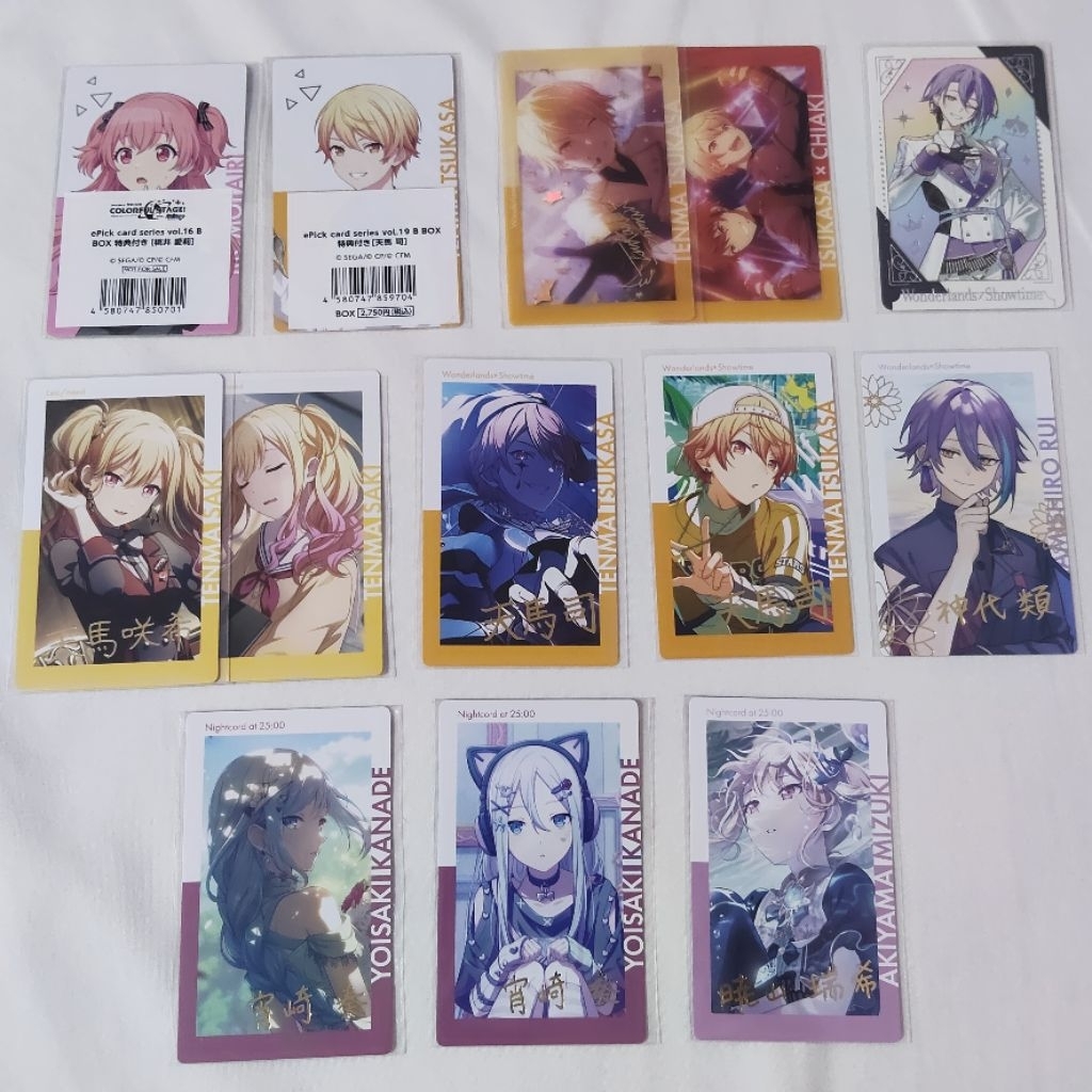 Project Sekai ePick Foil rare & Benefit