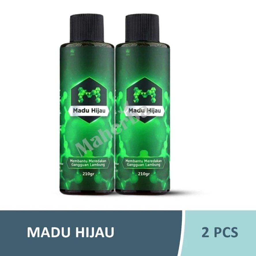 Madu Hijau Original 210Gram BPOM Herbal
