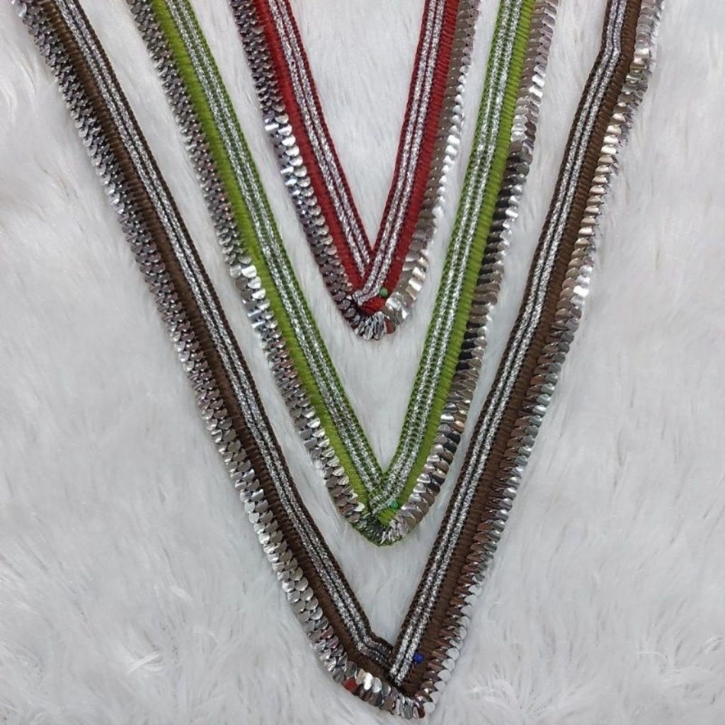 Renda India Payet Silver METERAN