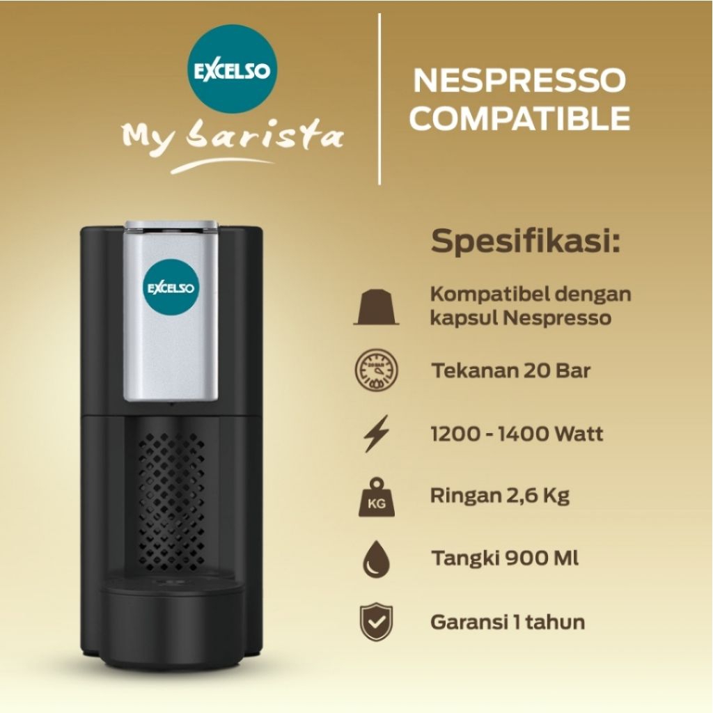My Barista Excelso (Mesin Kopi Kapsul)