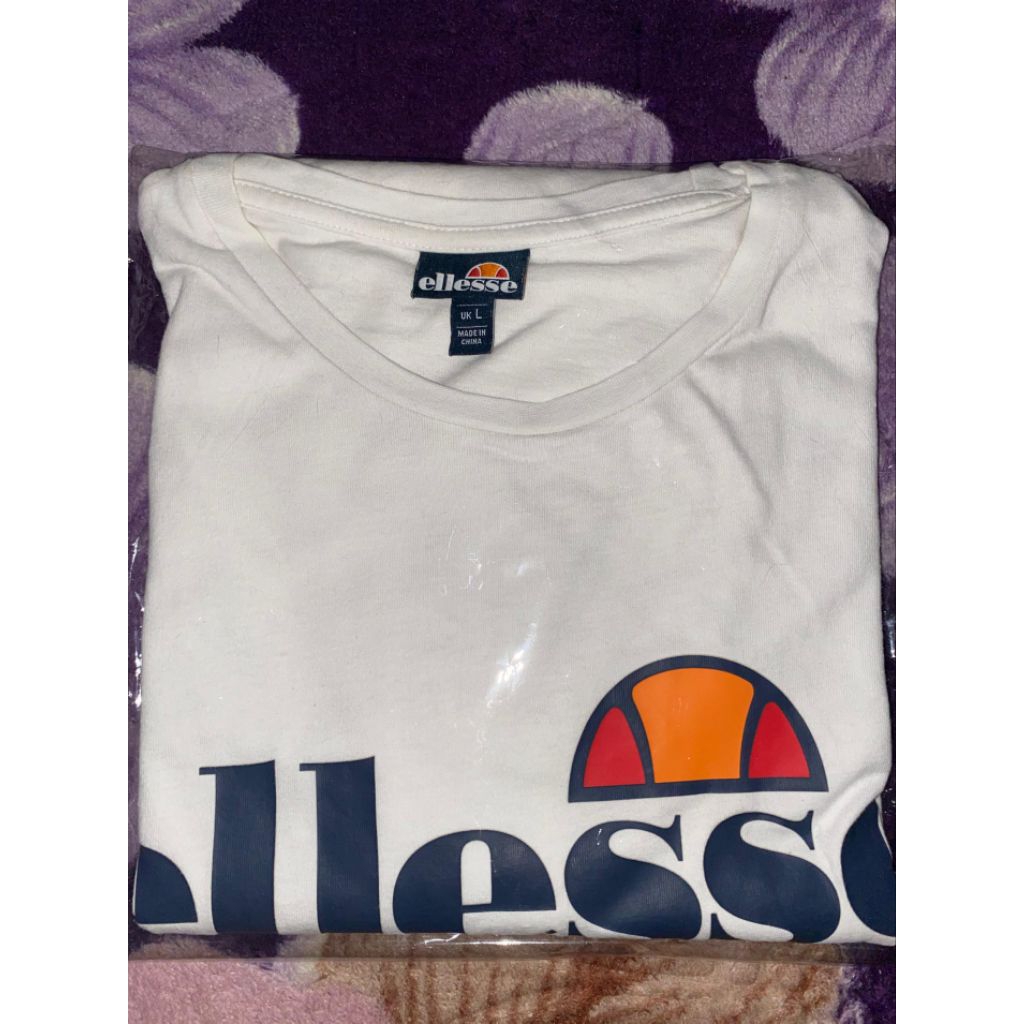 kaos ellesse Men's SL Prado Tee White