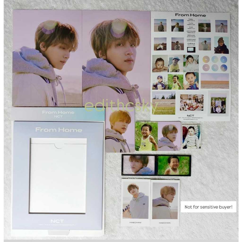 [Read Desc] Haechan NCT 2020 Merchandise MD Photo Frame Deco From Home (Unseal)