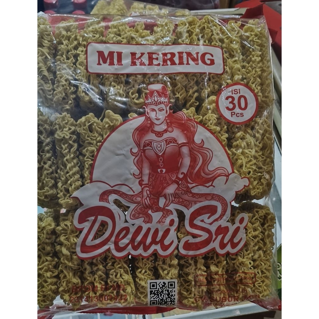 Mie kering isi 30 biji
