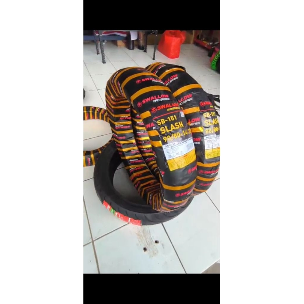 Ban Luar Motor Swallow SB-151 Soft Compound Tubeless Ring 14