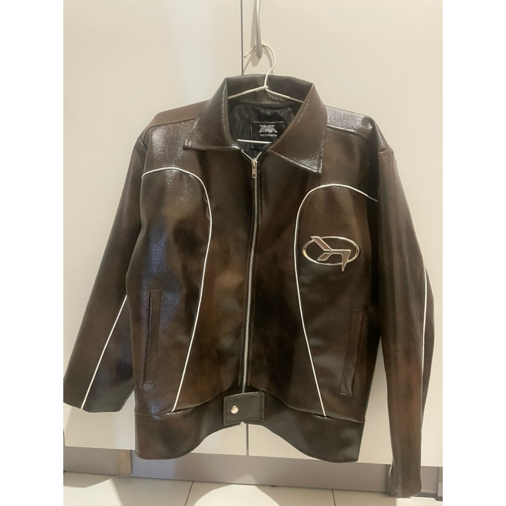 holephoria jacket leather jacket vintage y2k