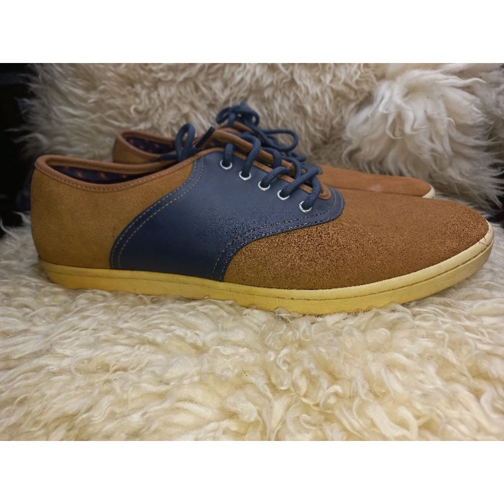 sepatu pria formal fred perry eur 43 made in vietnam