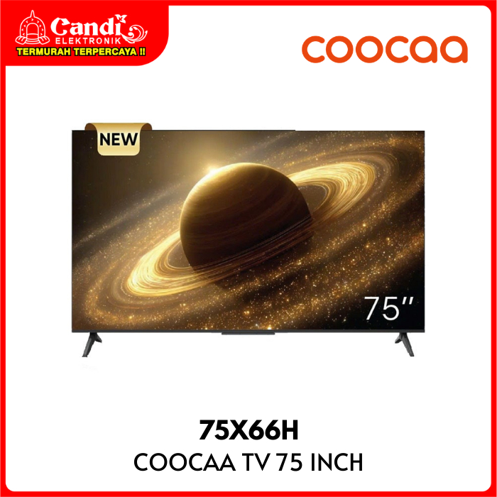 COOCAA 4K QD-Mini LED Google TV 75 Inch X6H 75X66H