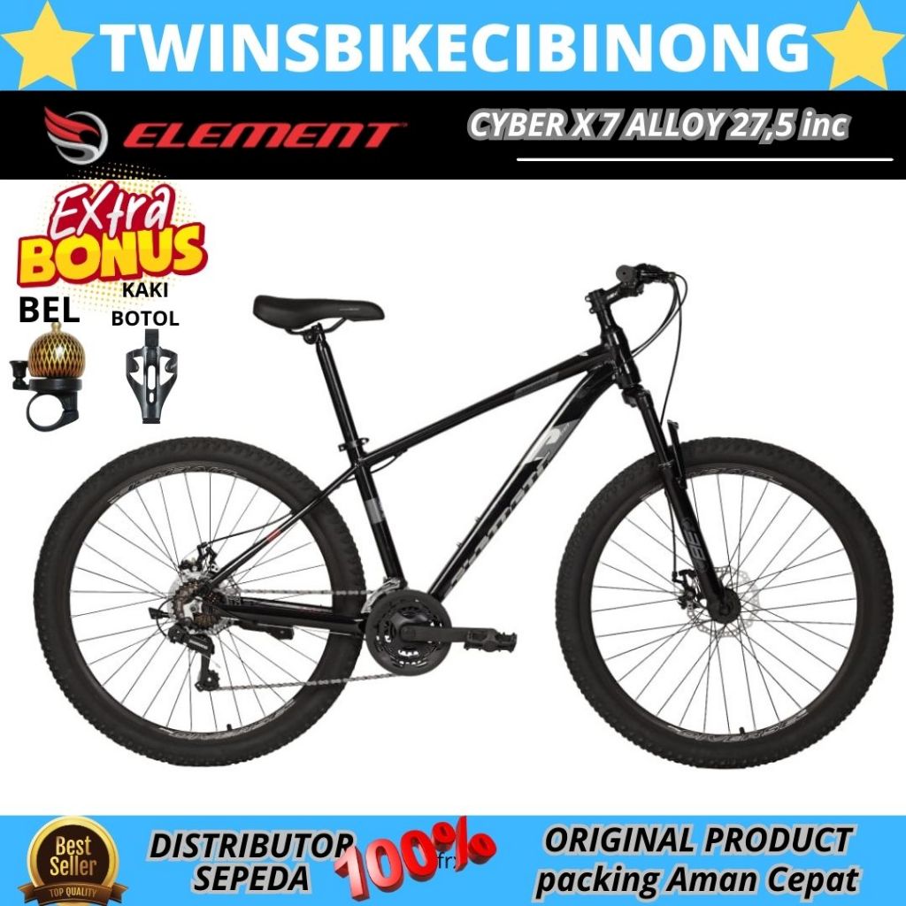 Sepeda Gunung 27,5 Element Cyber X 7 Alloy