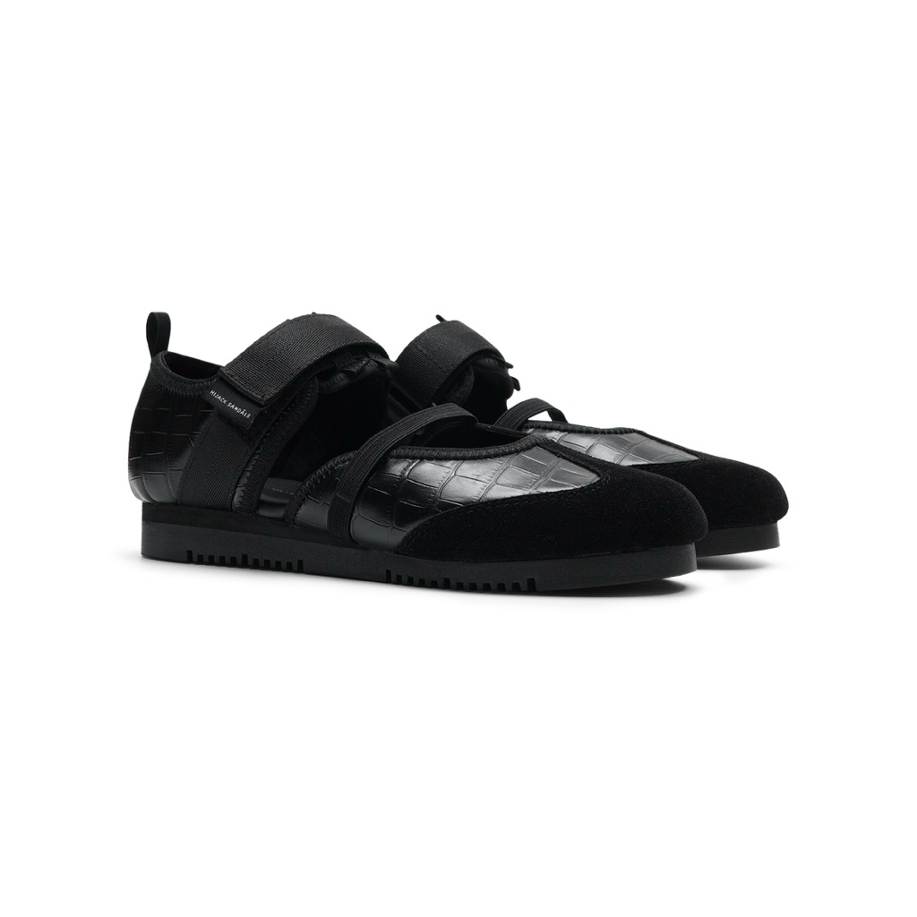 Twyla Croco Noir by Hijack Sandals