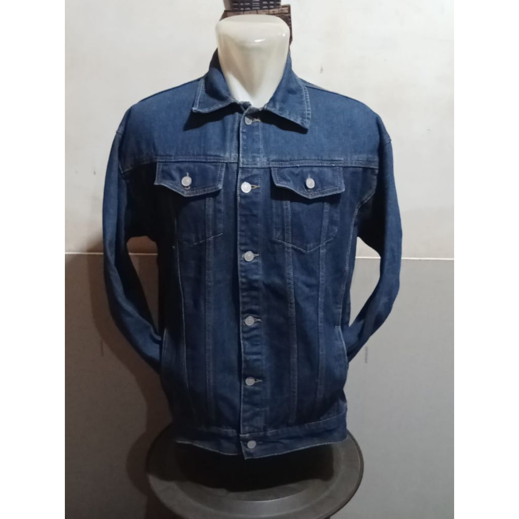 Jacket Jeans Cowok 86 Road Size L
