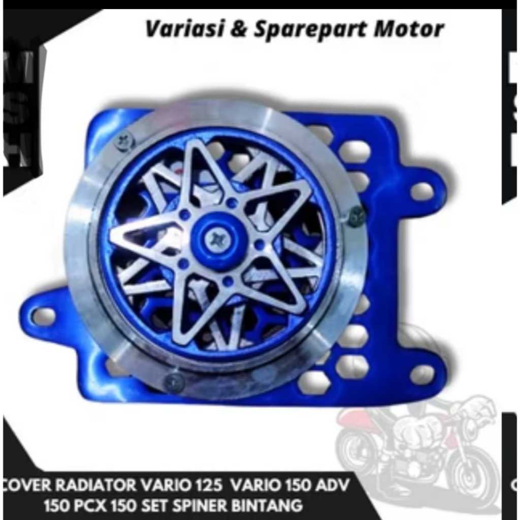 Cover Radiator Vario 125 Vario 150 Tutup Radiator Vario 125 PCX 150 ADV 150 Set Spinner Bintang