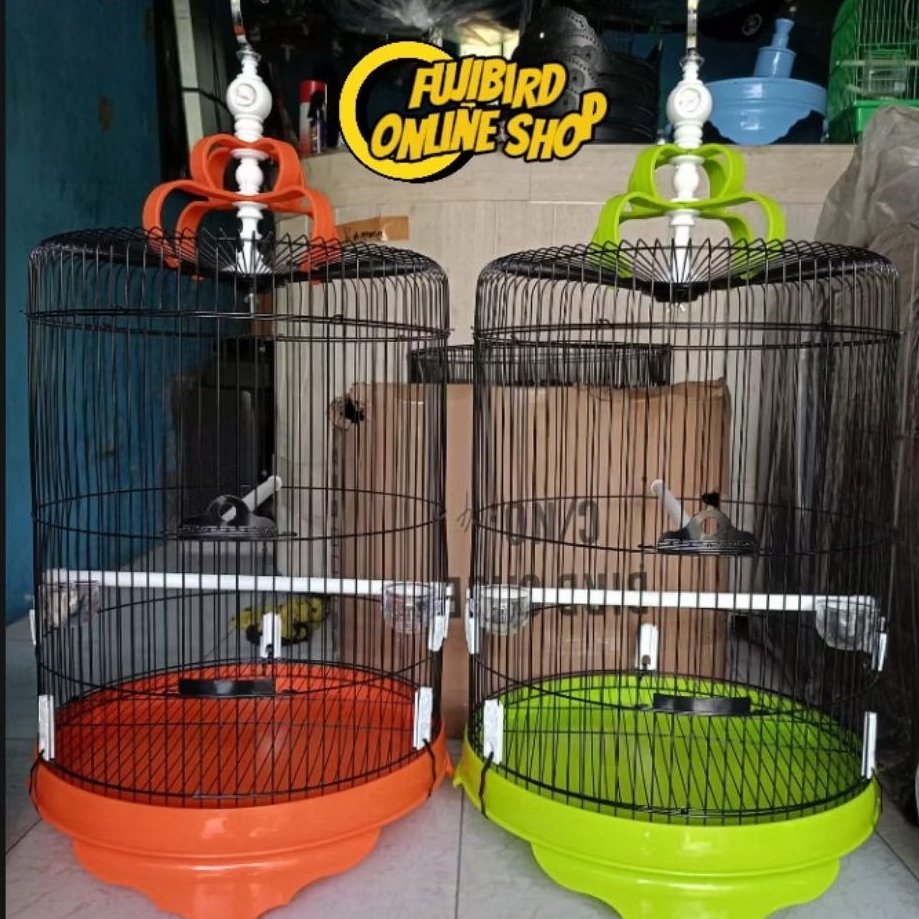 KANDANG SANGKAR MURAI BESI JUMBO DIAMETER 46 cm