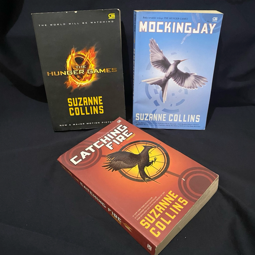 Paket Murah The Hunger Games Set - Suzanne Collins Terjemahan