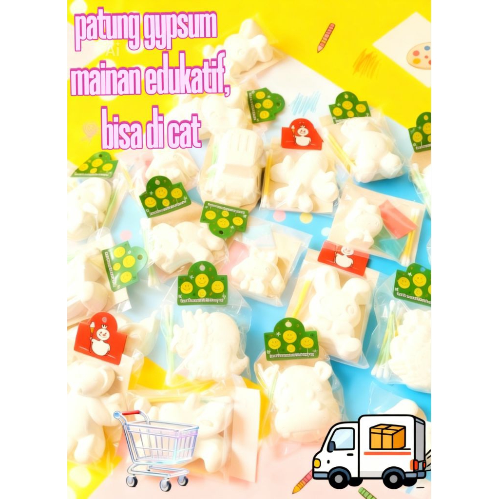 patung gypsum