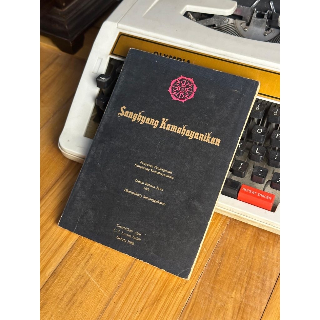 Buku Sanghyang Kamahayanikan - Dharmakirty Sumonggokarsa