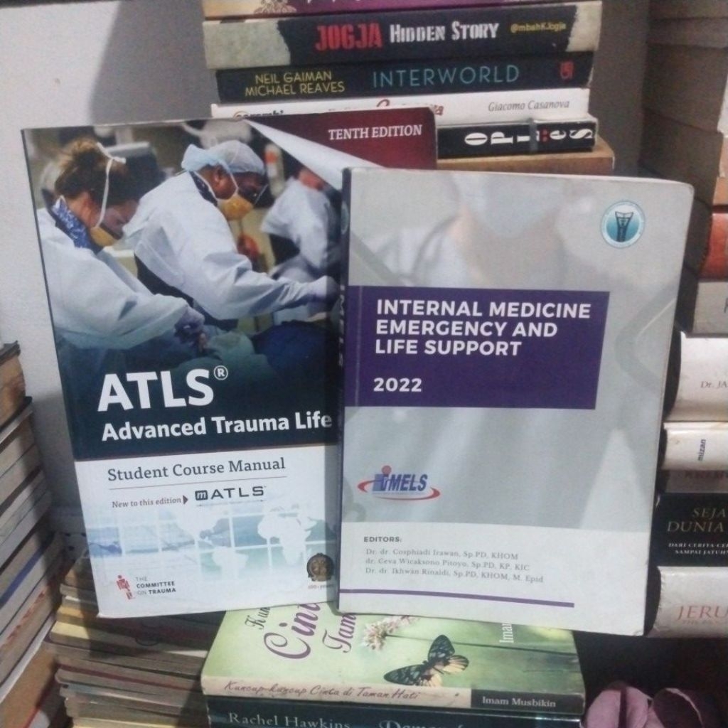 Buku kedokteran ATLS & IMELS bekas original