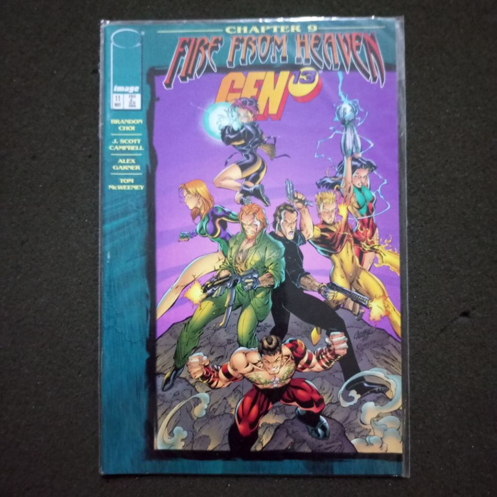 Komik Superhero – GEN13: Fire From Heaven Chapter 9 / Brandon Choi, J. Scott Campbell, Alex Garner, 