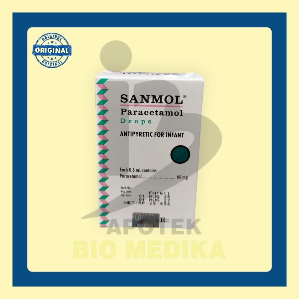 SANMOL DROP DEMAM BAYI