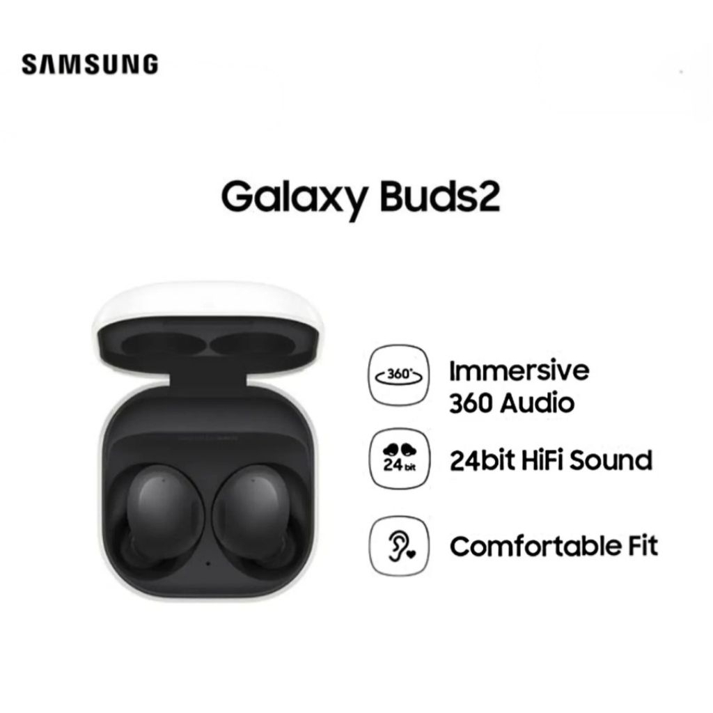 Earbuds Earphone TWS Bluetooth Samsung Galaxy Buds 2 Original Baru Masih Segel