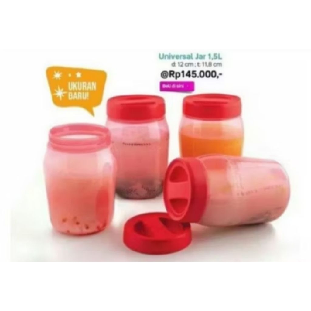 1pcs universal jar 1.5L Tupperware