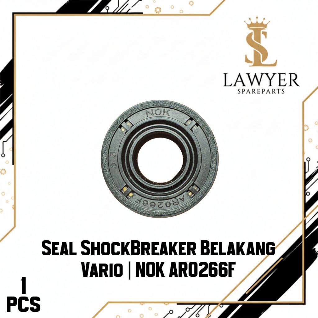 SEAL SHOCK BREAKER BELAKANG VARIO 110, 125, 150, BEAT, SCOOPY | AR0266F