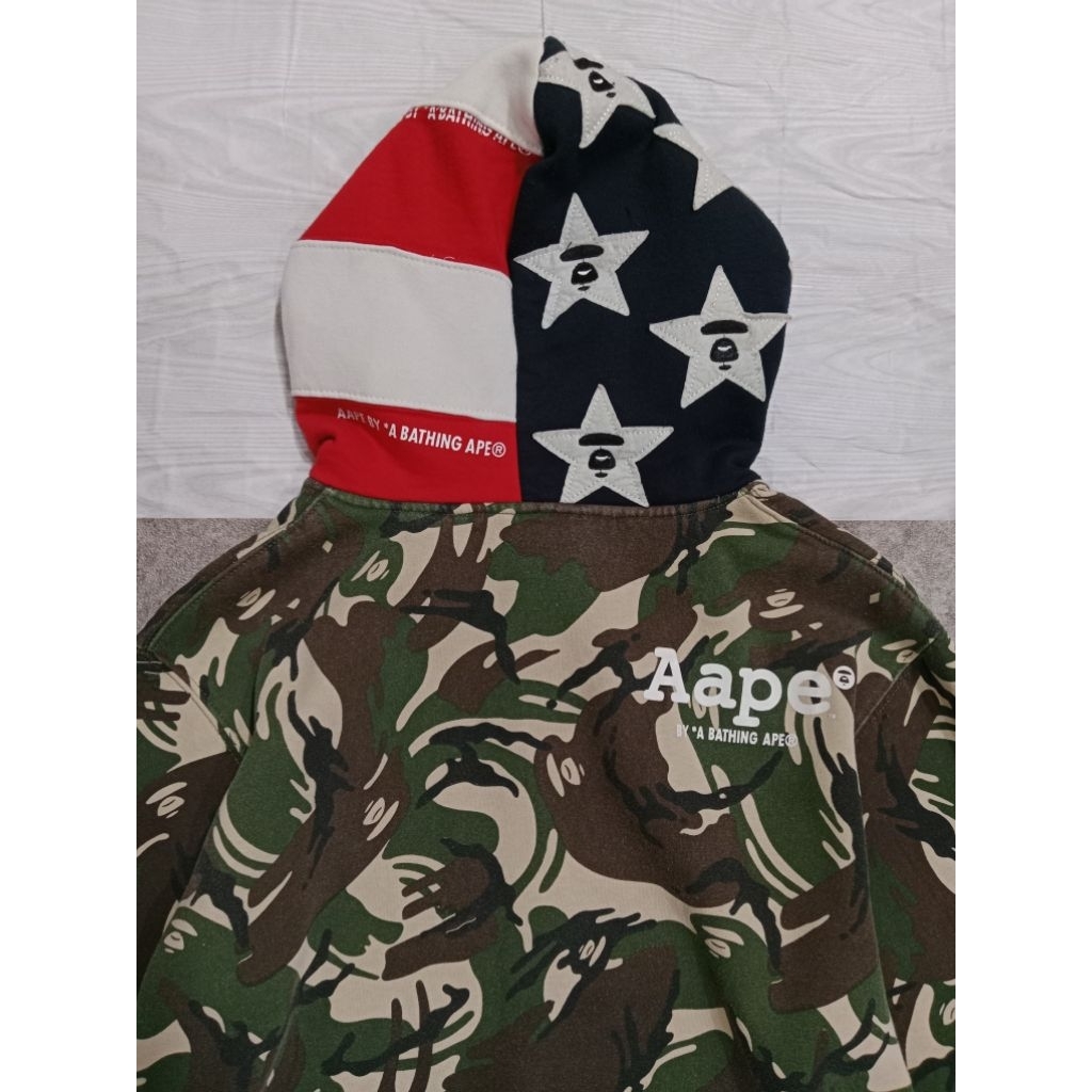 Bape Zip hoodie camo dan tracktop mlb twins