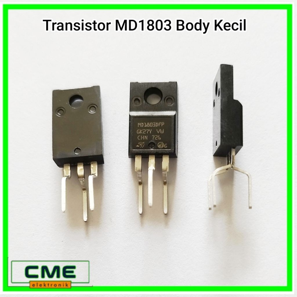 Transistor Horizontal MD1803 New TR Horisontal Polytron /Digitec ORI original Asli