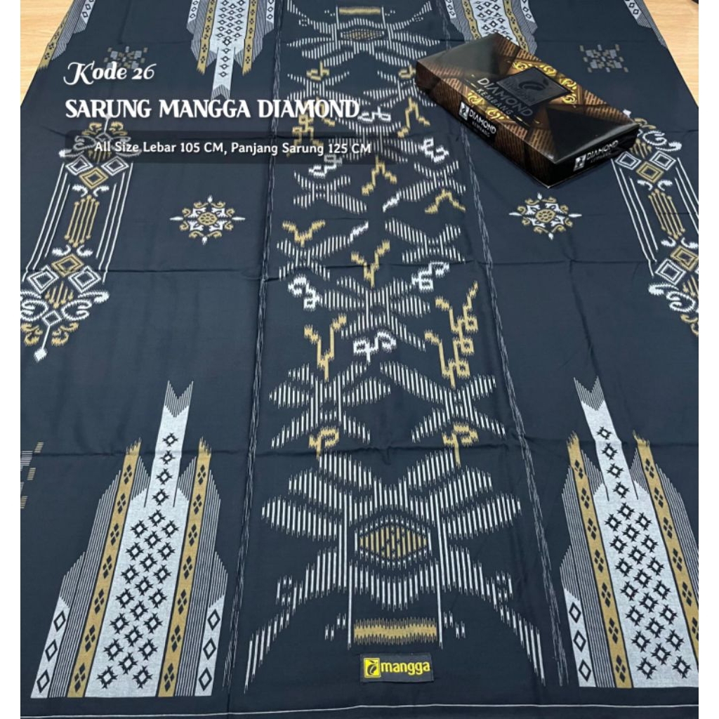 sarung Mangga Diamond kembang