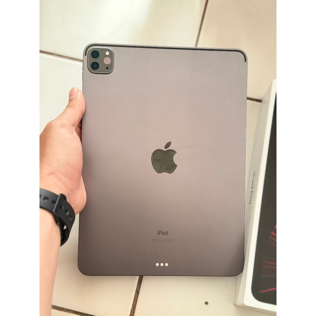 Ipad Pro 11 inch GEN 3 128 GB Wifi Only Resmi iBox Withe Pencil Pro Gen 2