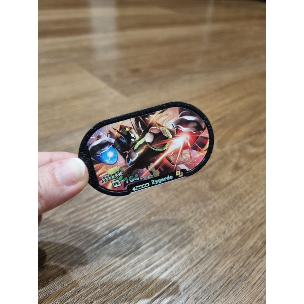 Pokemon Mezastar Superstar Pokemon Zygarde 100% original