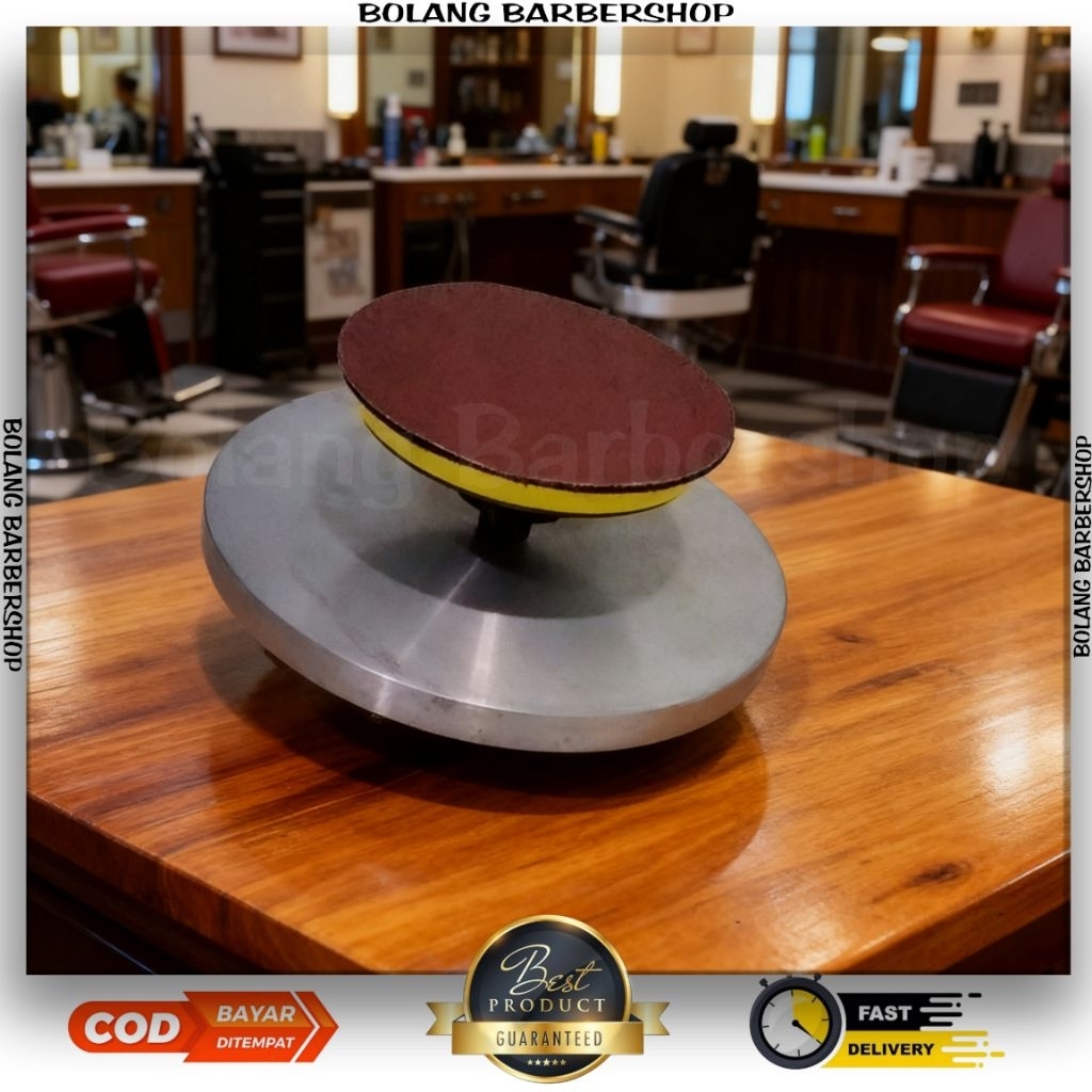Piringan asahan mata pisau cukur rambut dan gunting Diameter 15 cm || Piringan Asahan Mata Pisau Cuk