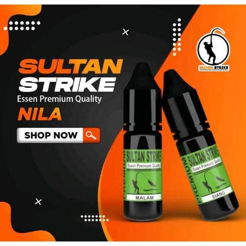Essen Sultan Strike Ikan nila 30ml siang dan malam